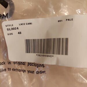 Ruby Ribbon Lace cami